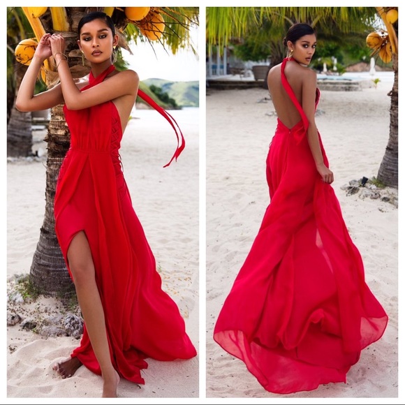 House of CB Dresses & Skirts - NWT House of CB London Ranada Red Maxi Dress